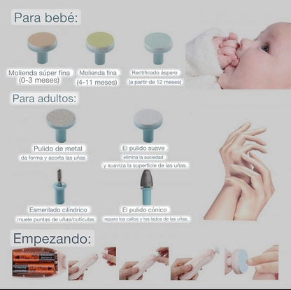 PULIDOR PARA BEBE Y EXTRACTOR DE LECHE