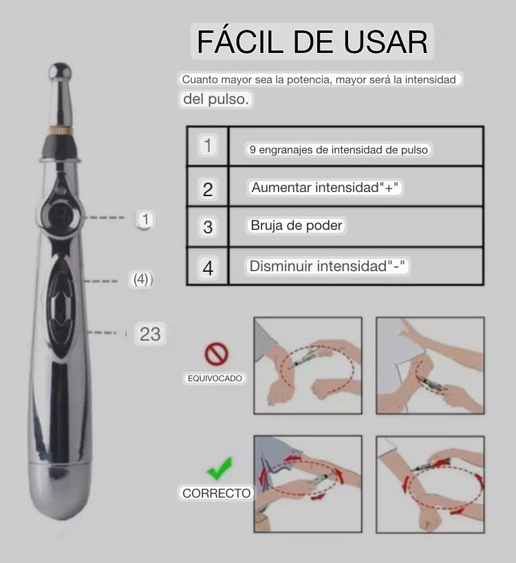 BANDA DE EJERCICIO Y FACIAL GUM MAS  LÁPIZ DE ACUPUNTURA