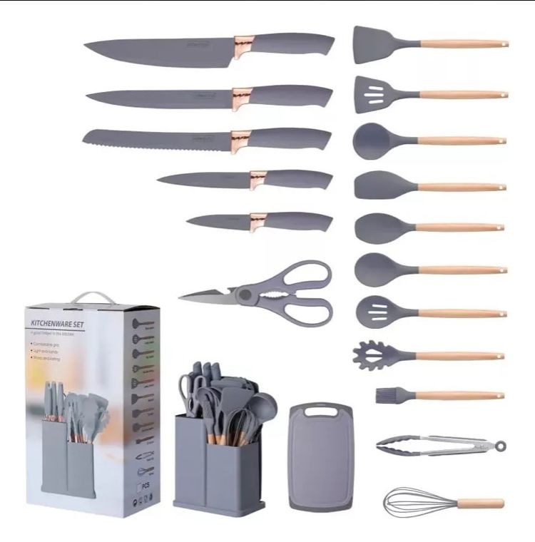 SET DE UTENSILIOS PARA COCINA Y PURIFICADOR 7 NIVELES